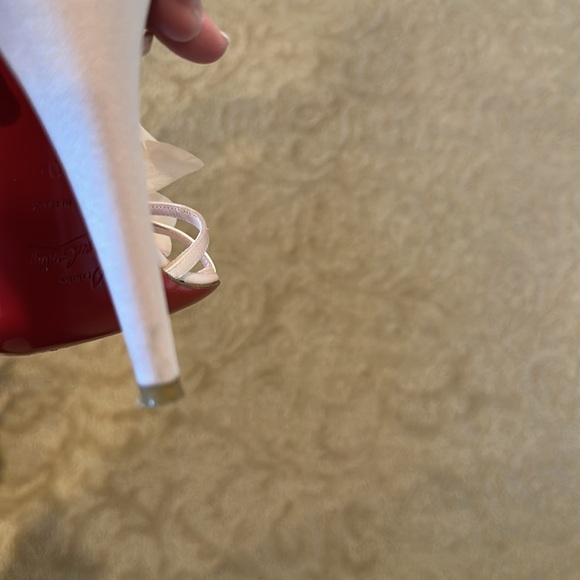 Christian Louboutin pink petal sandals size 40 - Picture 9 of 10